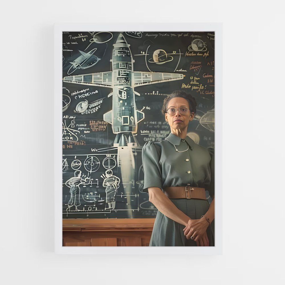 Poster L'Esprit de Katherine – affiche Astronautes (vue 3)